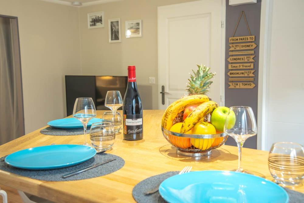Le Flav - Charmant Appartement A 10 Mn De Dijon Flavignerot Eksteriør billede